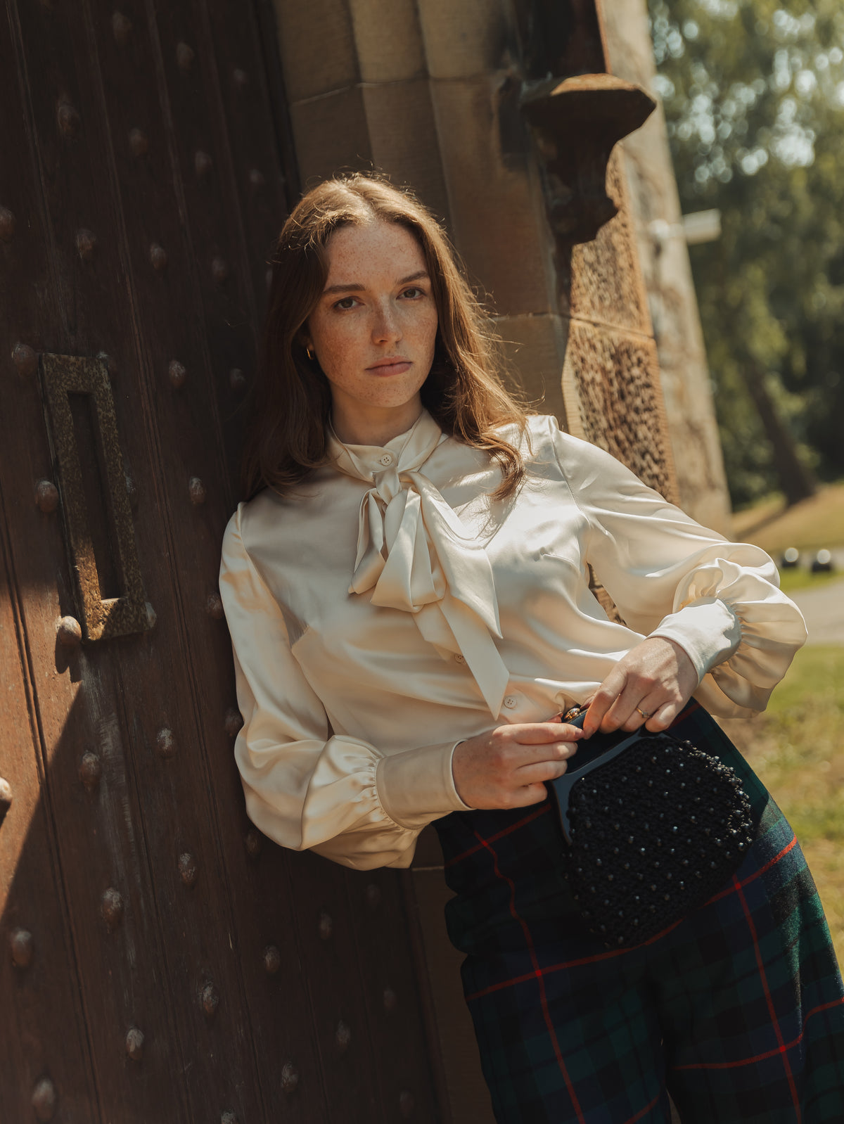 Edinburgh Blouse — Blush