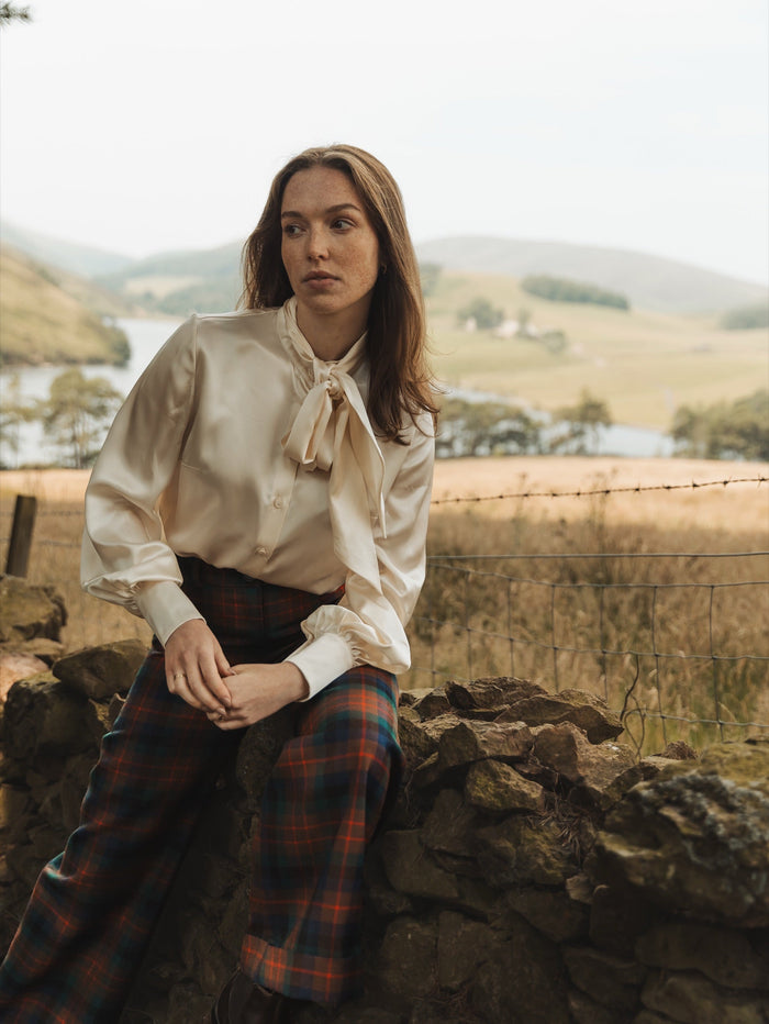 Edinburgh Blouse — Blush