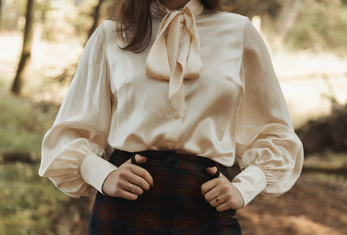 Edinburgh Blouse — Blush